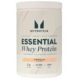 Kruidvat Myprotein Essential Vanille Whey Protein aanbieding