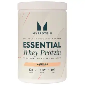 Kruidvat Myprotein Essential Vanille Whey Protein aanbieding
