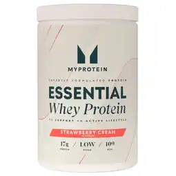 Kruidvat Myprotein Essential Strawberry Cream Whey Protein aanbieding