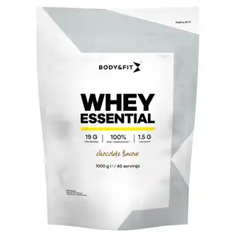 Kruidvat Body & Fit Whey Essential Chocolate Eiwitshake aanbieding