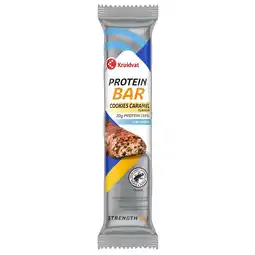 Kruidvat Kruidvat Cookies Caramel Protein Bar aanbieding