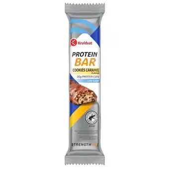 Kruidvat Kruidvat Cookies Caramel Protein Bar aanbieding