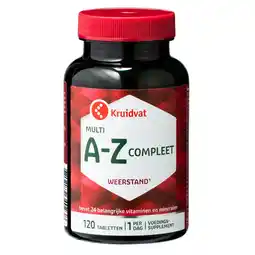 Kruidvat Kruidvat Multi A-Z Compleet Tabletten aanbieding