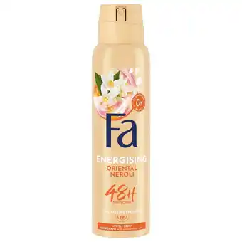 Kruidvat Fa Energising Oriental Neroli Deodorant Spray aanbieding