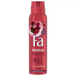 Kruidvat Fa Sensual Glamorous Black Orchid Deodorant Spray aanbieding