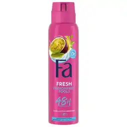 Kruidvat Fa Passion Fruit Pools Deodorant Spray aanbieding