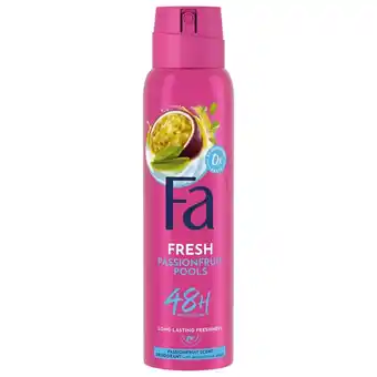 Kruidvat Fa Passion Fruit Pools Deodorant Spray aanbieding