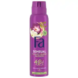 Kruidvat Fa Violet Leaves Passion Deodorant Spray aanbieding