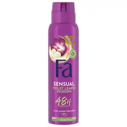 Kruidvat Fa Violet Leaves Passion Deodorant Spray aanbieding