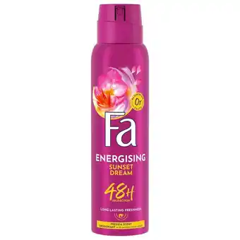 Kruidvat Fa Sunset Dream Deodorant Spray aanbieding