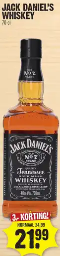 Super Dirck 3 Jack Daniel's whiskey aanbieding