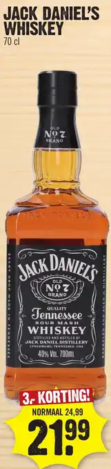 Super Dirck 3 Jack Daniel's whiskey aanbieding
