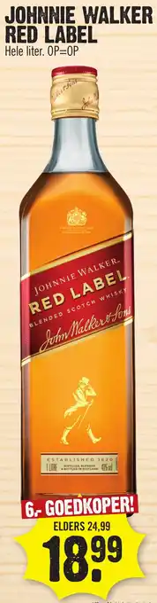 Johnnie Walker red label