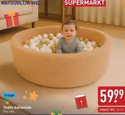 ALDI Teddy ballenbak aanbieding