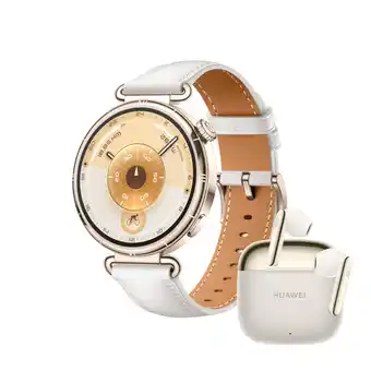 MediaMarkt HUAWEI Watch GT 6 41mm Bundle Freebuds SE 3 Smartwatch Wit aanbieding