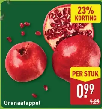 ALDI Granaatappel aanbieding