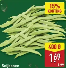 ALDI Snijbonen aanbieding