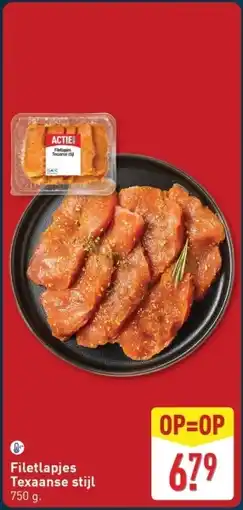 ALDI Filetlapjes Texaanse stijl aanbieding