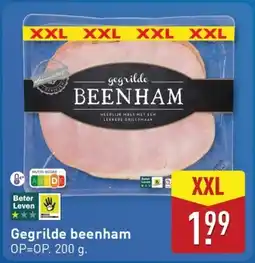 ALDI Gegrilde beenham aanbieding