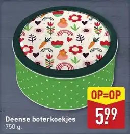 ALDI Deense boterkoekjes aanbieding
