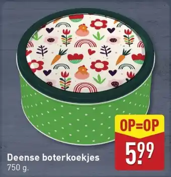 ALDI Deense boterkoekjes aanbieding