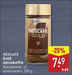 ALDI NESCAFÉ Gold oploskoffie aanbieding