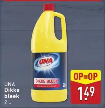 ALDI UNA Dikke bleek aanbieding