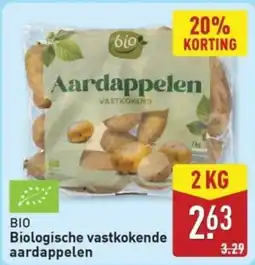 ALDI BIO Biologische vastkokende aardappelen aanbieding
