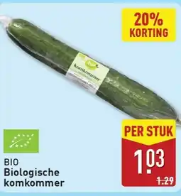 ALDI BIO Biologische komkommer aanbieding