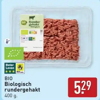 ALDI BIO Biologisch rundergehakt aanbieding