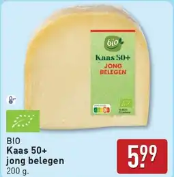 ALDI BIO Kaas 50+ jong belegen aanbieding