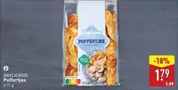 ALDI Daylicious Poffertjes aanbieding