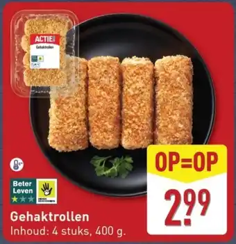 ALDI Gehaktrollen aanbieding