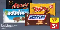 ALDI Bounty, Mars, Snickers of Twix aanbieding