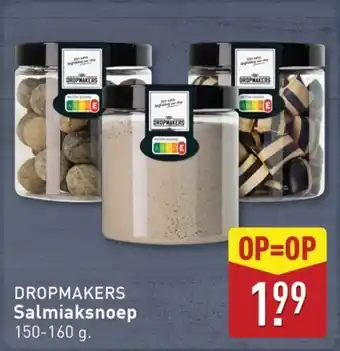 ALDI Dropmakers Salmiaksnoep aanbieding