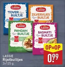 ALDI Lassie Rijstbuiltjes aanbieding