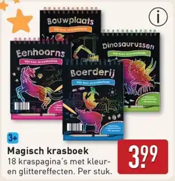 ALDI Magisch krasboek aanbieding