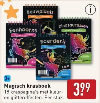 ALDI Magisch krasboek aanbieding