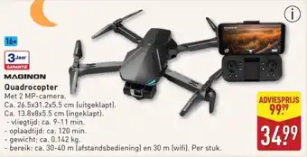ALDI Maginon Quadrocopter aanbieding