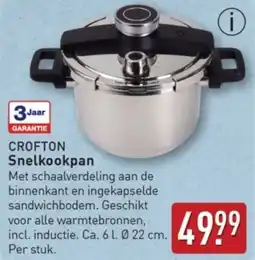 ALDI Crofton Snelkookpan aanbieding