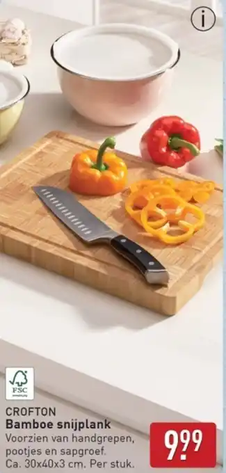 ALDI Crofton Bamboe Snijplank aanbieding