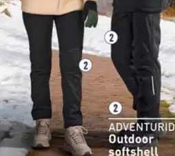 ALDI Adventuridge Outdoor Softshell Broek aanbieding