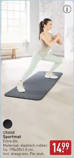 ALDI Crane Sportmat aanbieding
