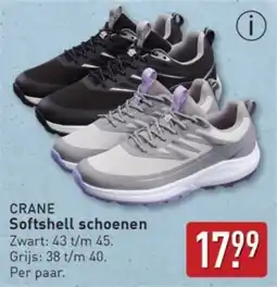 ALDI Crane Softshell Schoenen aanbieding