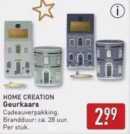 ALDI Home Creation Geurkaars aanbieding