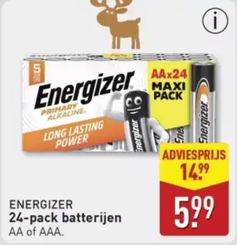 ALDI Energizer Batterijen aanbieding
