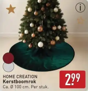 ALDI Home Creation Kerstboomrok aanbieding