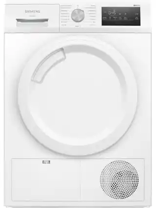 MediaMarkt SIEMENS WT43N205NL SpeedPack - Condensdroger - 8 kg - 64 dB - Energielabel G aanbieding