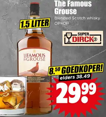 Dirk The Famous Grouse aanbieding