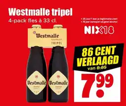 Dirk Westmalle tripel aanbieding